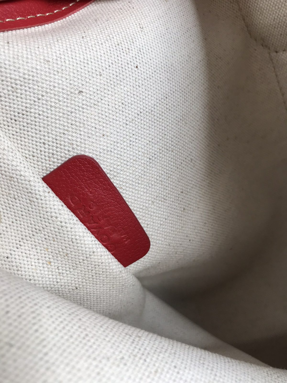 Kaufen Goyard Villette in roter Farbe Tasche - Image 9