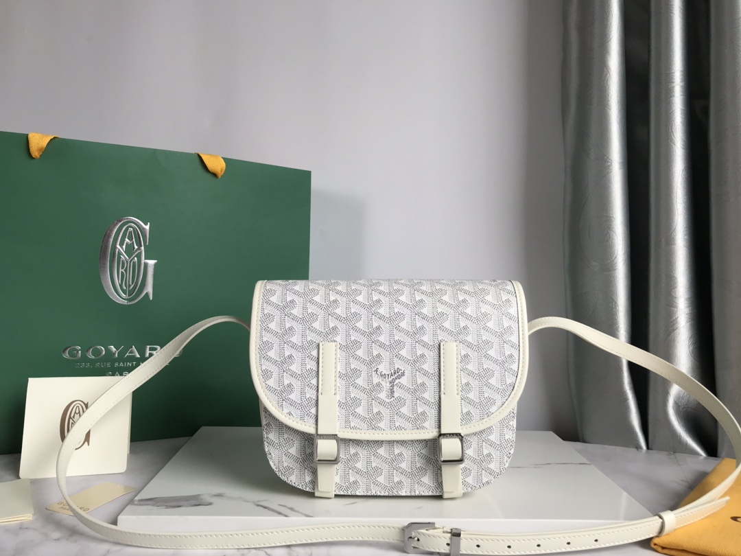 Kaufen Goyard Goyard Belvédère weiße Farbe Tasche